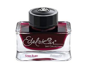 pelikan edelstein bottled ink for fountain pens, star ruby, 50ml, 1 each (300780)