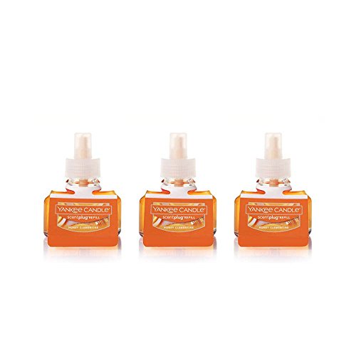 Yankee Candle 3 Pack ScentPlug Refill 0.6 Oz, Honey Clementine