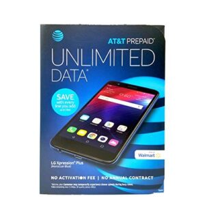 at&t prepaid lg xpression plus prepaid smartphone