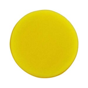 Polyte Foam Detailing Applicator Pad (Yellow, 8 Pack, 4.3 in)