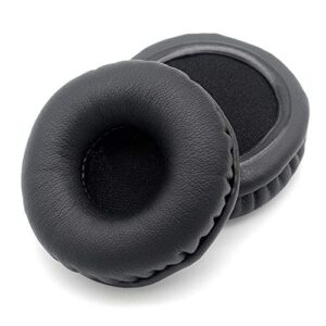 ear pads cushion earpads pillow foam replacement compatible with logitech a-00006 clearchat headphones (black)