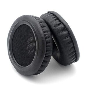 Ear Pads Cushion Earpads Pillow Foam Replacement Compatible with Logitech A-00006 ClearChat Headphones (Black)