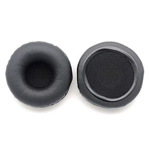 Ear Pads Cushion Earpads Pillow Foam Replacement Compatible with Logitech A-00006 ClearChat Headphones (Black)