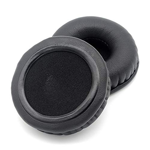 Ear Pads Cushion Earpads Pillow Foam Replacement Compatible with Logitech A-00006 ClearChat Headphones (Black)