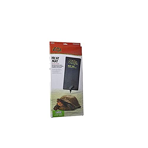 Zilla Heat Mat Terrarium Heater Large - 24 Watt - 50-60 Gallon Tanks - Pack of 2