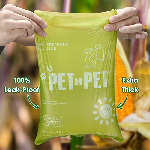 Pet N Pet Scented Lavender Dog Poop Bag Colorful, 720 Counts Dog Bags Poop, Doggie Poop Bags USDA Certified 38% Biobased, Dog Waste Bags, Dog Poop Bags Refills, Poop Bags Dogs, Doggy Poop Bags Rolls