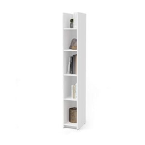 Bestar Small Space 10“ Narrow Shelving Unit in White