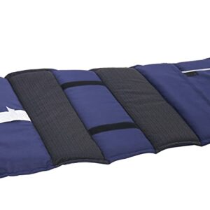 Creative Living Portable,Folding Cushion for Outdoor Chaise Lounge, 1 Count (Pack of 1), Blue 39 Pound
