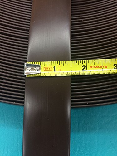 1.5" x 10' Vinyl Outdoor Patio Lawn Furniture Repair Strap Strapping - Dark Brown