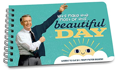 Papersalt Mister Rogers Merchandise - Let's Make The Most of This Beautiful Day Book of Quotes