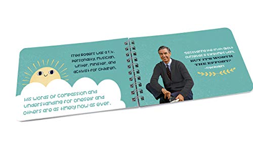 Papersalt Mister Rogers Merchandise - Let's Make The Most of This Beautiful Day Book of Quotes