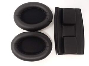 sennheiser bundle genuine replacement ear pads & headband cushions for sennheiser hd280 hd280-pro hd281 hmd280 hmd281 headphones