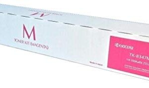 Kyocera TK-8347M 1T02L7BUS0 CS-2552 2553 TasKalfa 2552 2553 Toner Cartridge (Magenta) in Retail Packaging