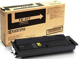 kyocera 1t02k30us0 model tk-477 black toner kit for use with kyocera fs-6525mfp, fs-6530mfp, taskalfa 255 and taskalfa 305 printers; up to 15,000 pages yield at 5% average coverage