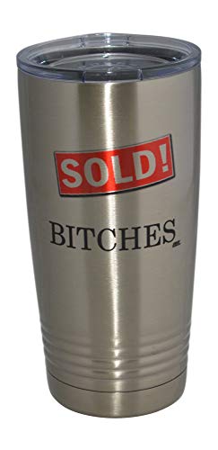 Rogue River Tactical Funny Realtor Real Estate Sales 20 Oz. Travel Tumbler Mug Cup w/Lid Vacuum Insulated Sold Gift Salesperson Associate