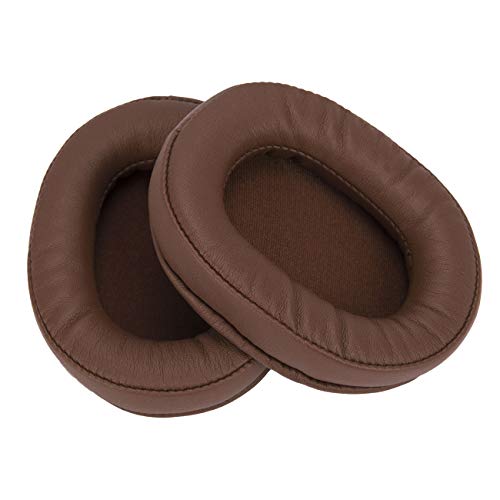 Oriolus EarPads Ear Cushions Replacement for Headphones Audio-Technica ATH-MSR7 ATH-M50X ATH-M20 ATH-M40 ATH-M40X SX1 Headphones (Brown)