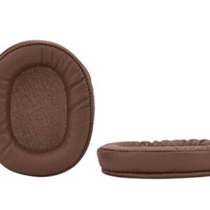 Oriolus EarPads Ear Cushions Replacement for Headphones Audio-Technica ATH-MSR7 ATH-M50X ATH-M20 ATH-M40 ATH-M40X SX1 Headphones (Brown)