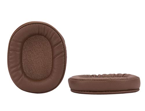 Oriolus EarPads Ear Cushions Replacement for Headphones Audio-Technica ATH-MSR7 ATH-M50X ATH-M20 ATH-M40 ATH-M40X SX1 Headphones (Brown)