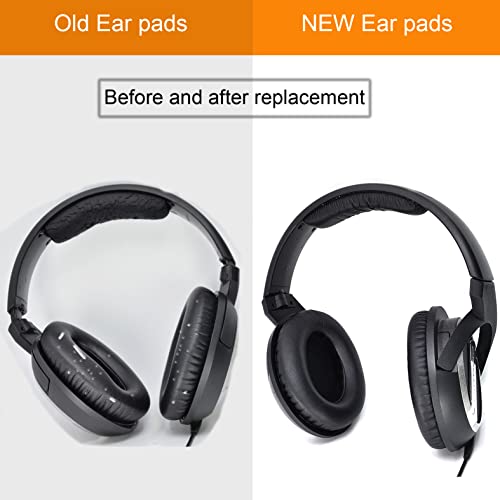 HD 448 HD428 HD419 Ear Pads and Headband - defean Replacement Repair Parts Suit Ear Cushion Compatible with Sennheiser HD418, HD419, HD428, HD429, HD439, HD438, HD448, HD449 Headphone