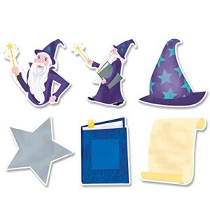 creative teaching press mystical magical wizardly fun cut outs, 6 in, ctp 8660