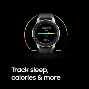 SAMSUNG Galaxy Watch (46mm) Heart Rate Monitor, Silver (Bluetooth) US Version (Renewed)