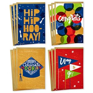 hallmark congratulations cards assortment (boxed set of 12 cards with envelopes)