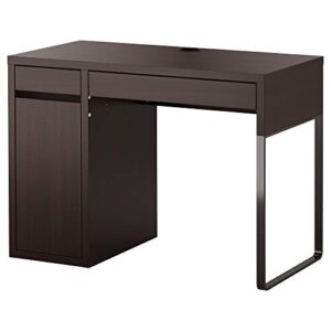 ikea micke desk, black-brown