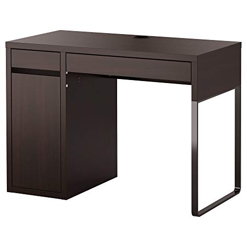 IKEA Micke Desk, Black-Brown