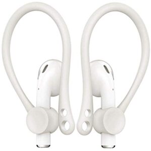 bllq ear hooks compatible with air pods [anti-drop][comfortable] [fit] [durable], compatible with airpod1 & 2 earbud ear hook ，white
