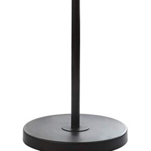 JONATHAN Y JYL9054A Bevin 63" Metal/Crystal LED Floor Lamp, Glam, Contemporary, Modern, Elegant, Office, Living Room, Family Room, Dining Room, Bedroom, Hallway, Foyer, Oil Rubbed Bronze/Crystal