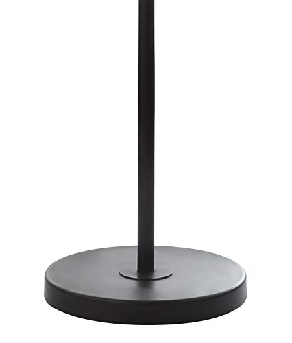 JONATHAN Y JYL9054A Bevin 63" Metal/Crystal LED Floor Lamp, Glam, Contemporary, Modern, Elegant, Office, Living Room, Family Room, Dining Room, Bedroom, Hallway, Foyer, Oil Rubbed Bronze/Crystal