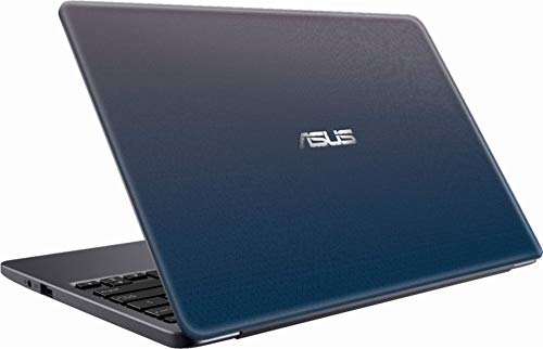 ASUS Thin and Lightweight 11.6 inch HD Premium Laptop with 32GB MicroSD Card | Intel Celeron Dual-core | 2GB Memory | 32GB EMMC Storage | USB-C | WiFi | GbE LAN | HDMI | Windows 10 | Star Gray