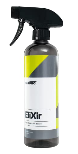 CARPRO EliXir Quick Detailer with Sprayer - Quick Detail Provides a Fast Layer of Depth, Gloss, and Hydrophobic Energy - 500ml (17oz)