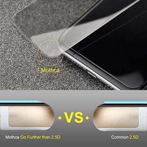 Mothca 2 Pack Matte Glass Screen Protector for iPhone Xs Max/iPhone 11 Pro Max Anti-Glare & Anti-Fingerprint Tempered Glass Clear Film Case Friendly 3D Touch Easy Install Bubble Free - Smooth as Silk