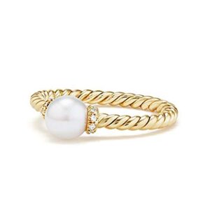 888 easy shop gorgeous wedding ring for women 18k yellow gold white pearl (7)