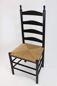 dixie seating calabash wood ladderback dining chair no. 4w medium oak