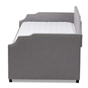 Baxton Studio Daybeds Twin Gray