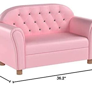 Baxton Studio Loveseats, Pink