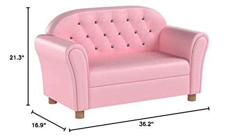 Baxton Studio Loveseats, Pink