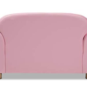 Baxton Studio Loveseats, Pink