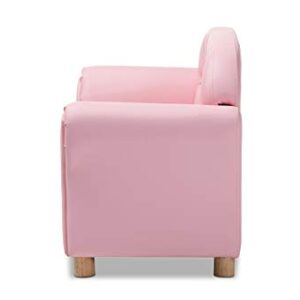 Baxton Studio Loveseats, Pink