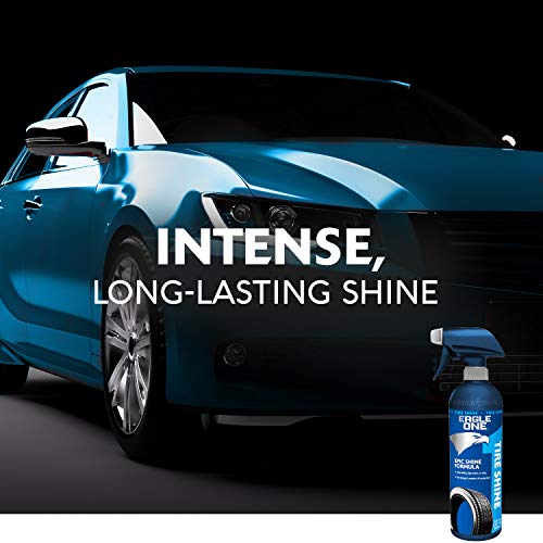 Eagle One Car Tire Shine, Epic Shine Formula, Long-Lasting, Fast-Drying, High Shine, UV Protectant, 23 Oz