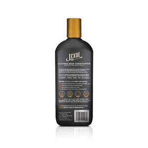 Lexol Leather Conditioner, Use on Car Leather, Furniture, Shoes, Bags, and Accessories, Trusted Leather Care Since 1933, 16.9 oz Bottle