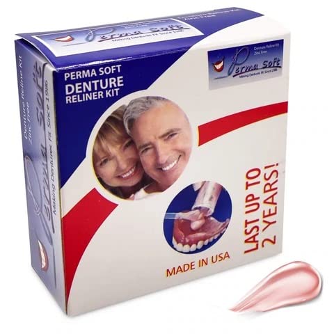 Perma Soft Denture Reline Kit- 2 Boxes (relines 4 dentures)