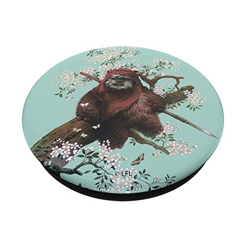 Star Wars Ewok In The Flowers PopSockets PopGrip: Swappable Grip for Phones & Tablets