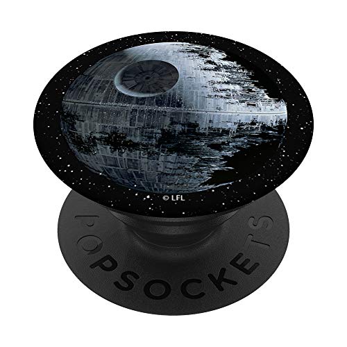 Star Wars Death Star Up Close In The Sky PopSockets PopGrip: Swappable Grip for Phones & Tablets