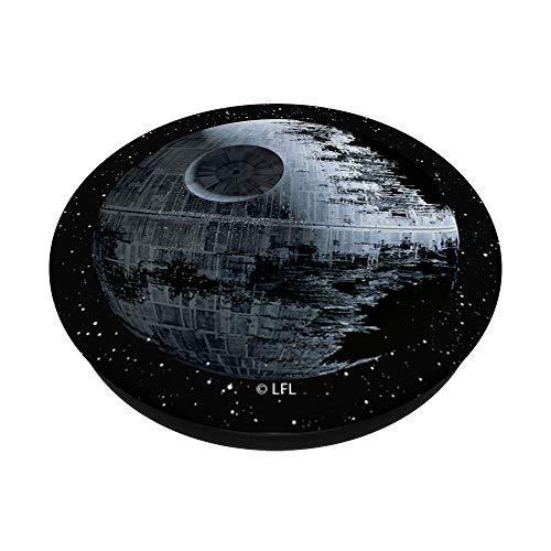 Star Wars Death Star Up Close In The Sky PopSockets PopGrip: Swappable Grip for Phones & Tablets