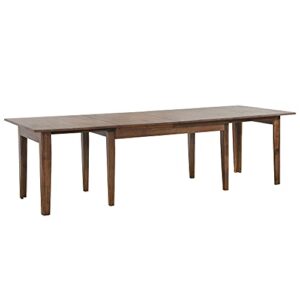 Sunset Trading Simply Brook Harvest Table, 3 Sizes, Amish Brown