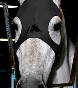 Fenwick Liquid Titanium Therapeutic Horse Mask - Medium - Black