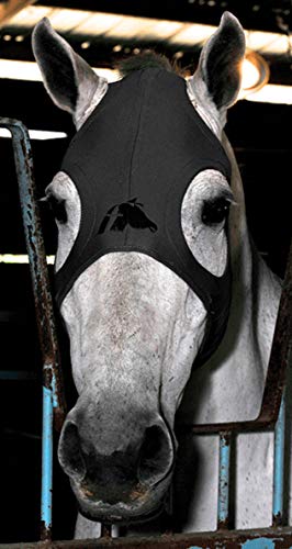 Fenwick Liquid Titanium Therapeutic Horse Mask - Medium - Black